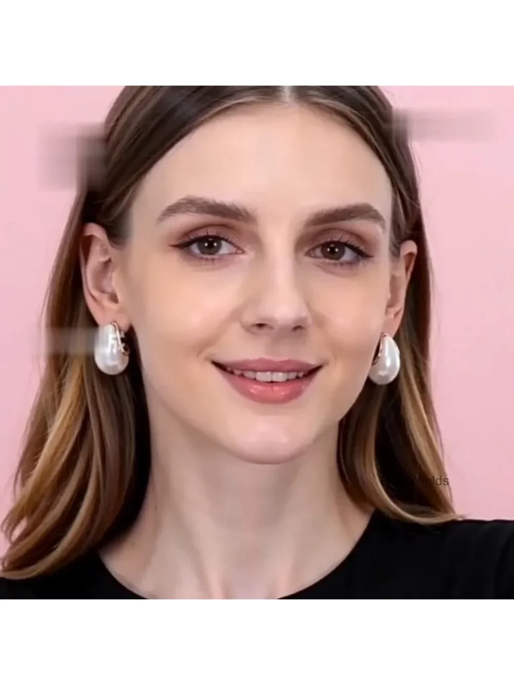 Chunky Teardrop Earrings Set of 9 Gold Plated for Women